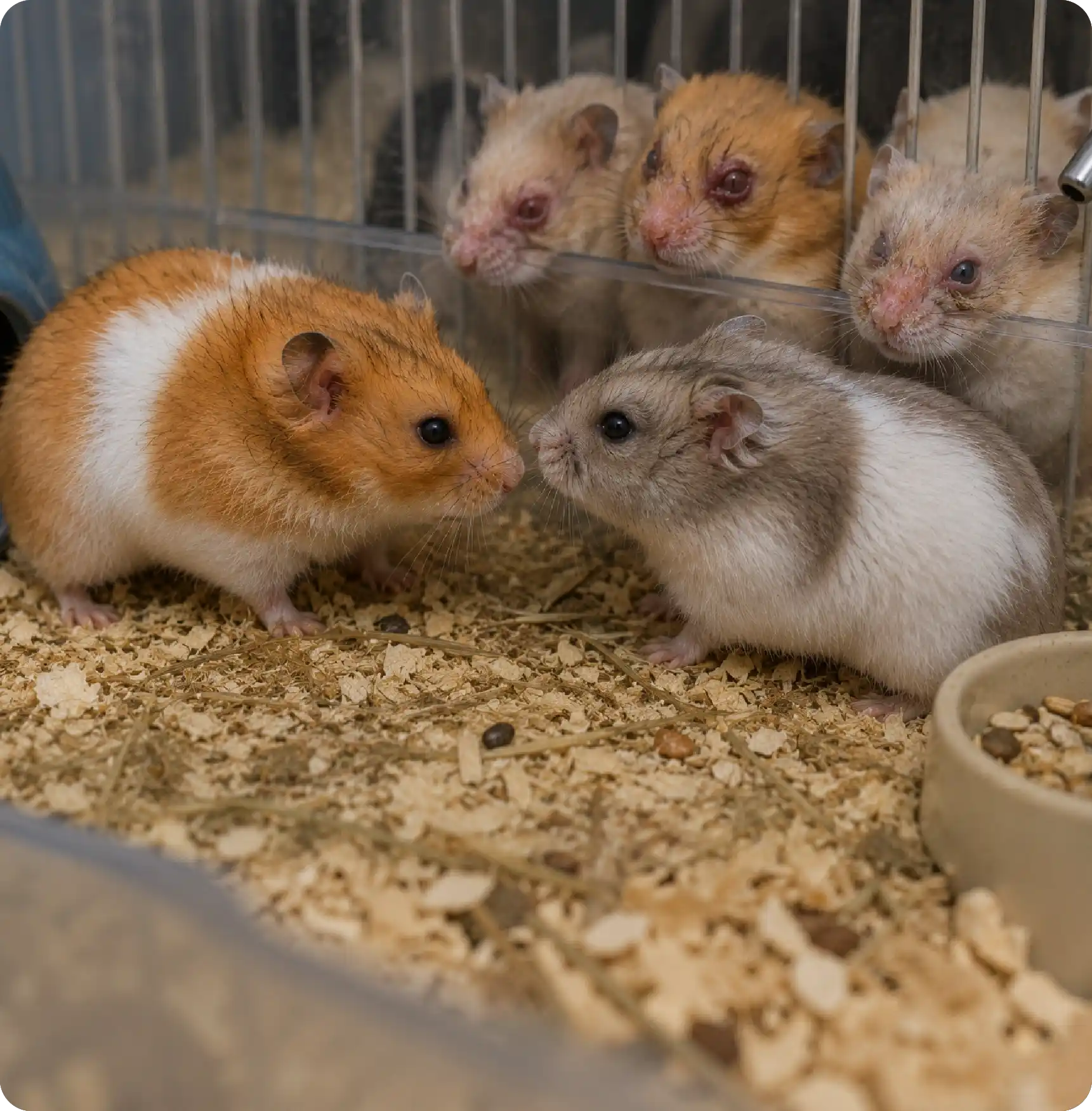 Exposure to Infected Hamsters